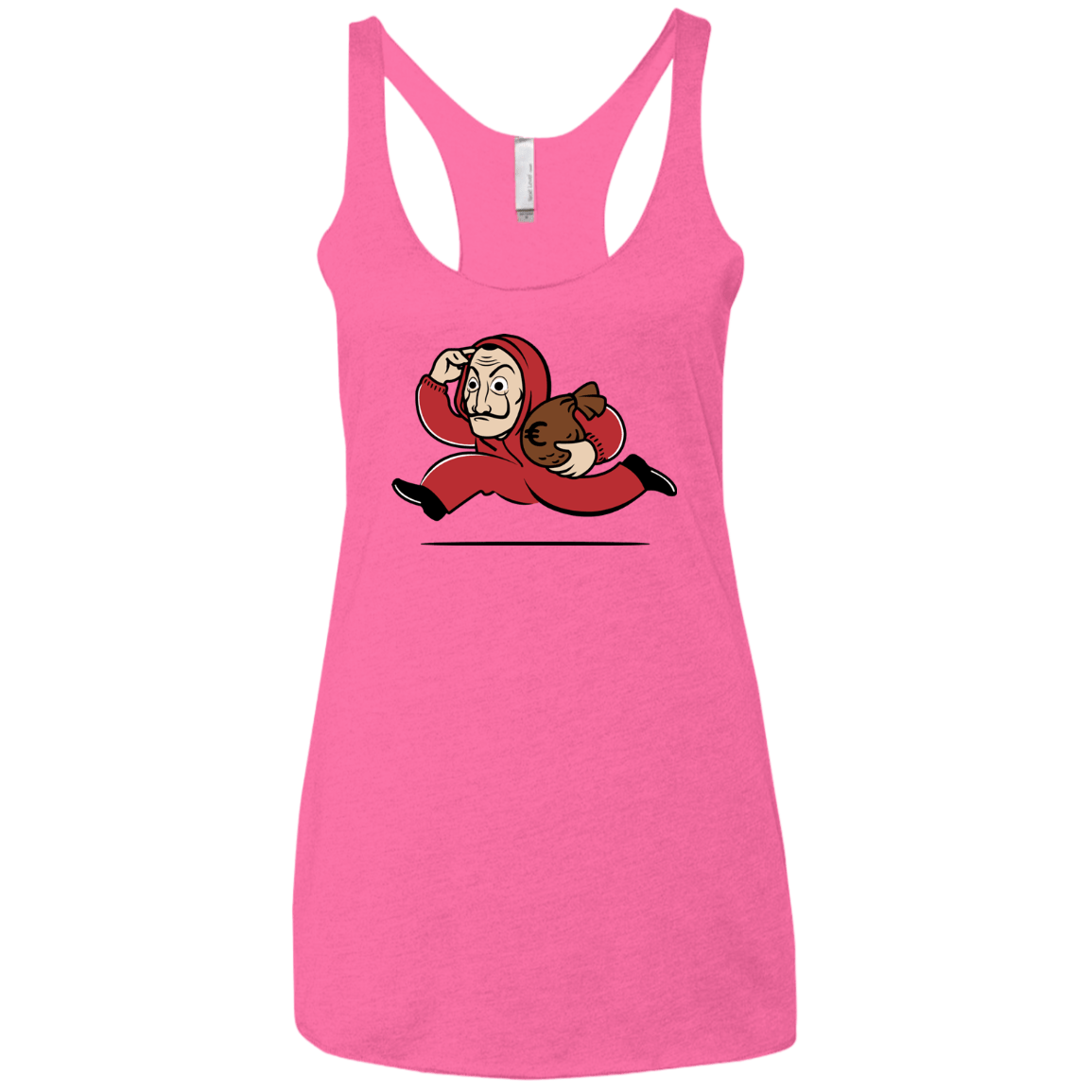 Bella Ciao City Women's Triblend Racerback Tank