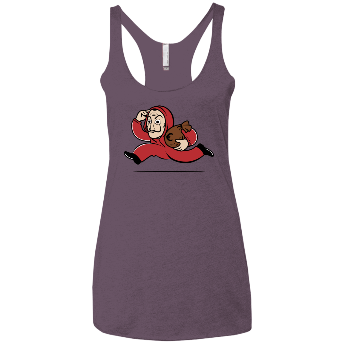 Bella Ciao City Women's Triblend Racerback Tank