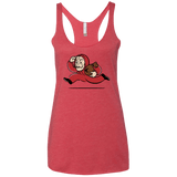 T-Shirts Vintage Red / X-Small Bella Ciao City Women's Triblend Racerback Tank