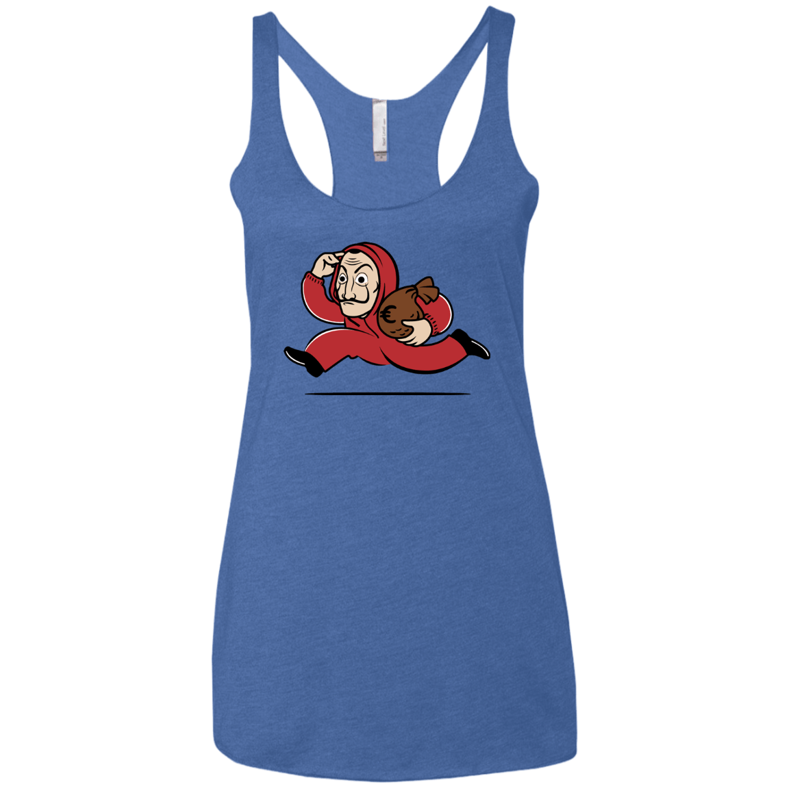 Bella Ciao City Women's Triblend Racerback Tank
