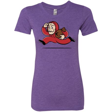 T-Shirts Purple Rush / S Bella Ciao City Women's Triblend T-Shirt