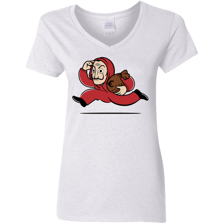 Bella Ciao City Women's V-Neck T-Shirt