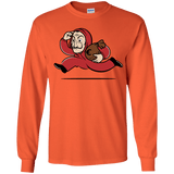 T-Shirts Orange / YS Bella Ciao City Youth Long Sleeve T-Shirt
