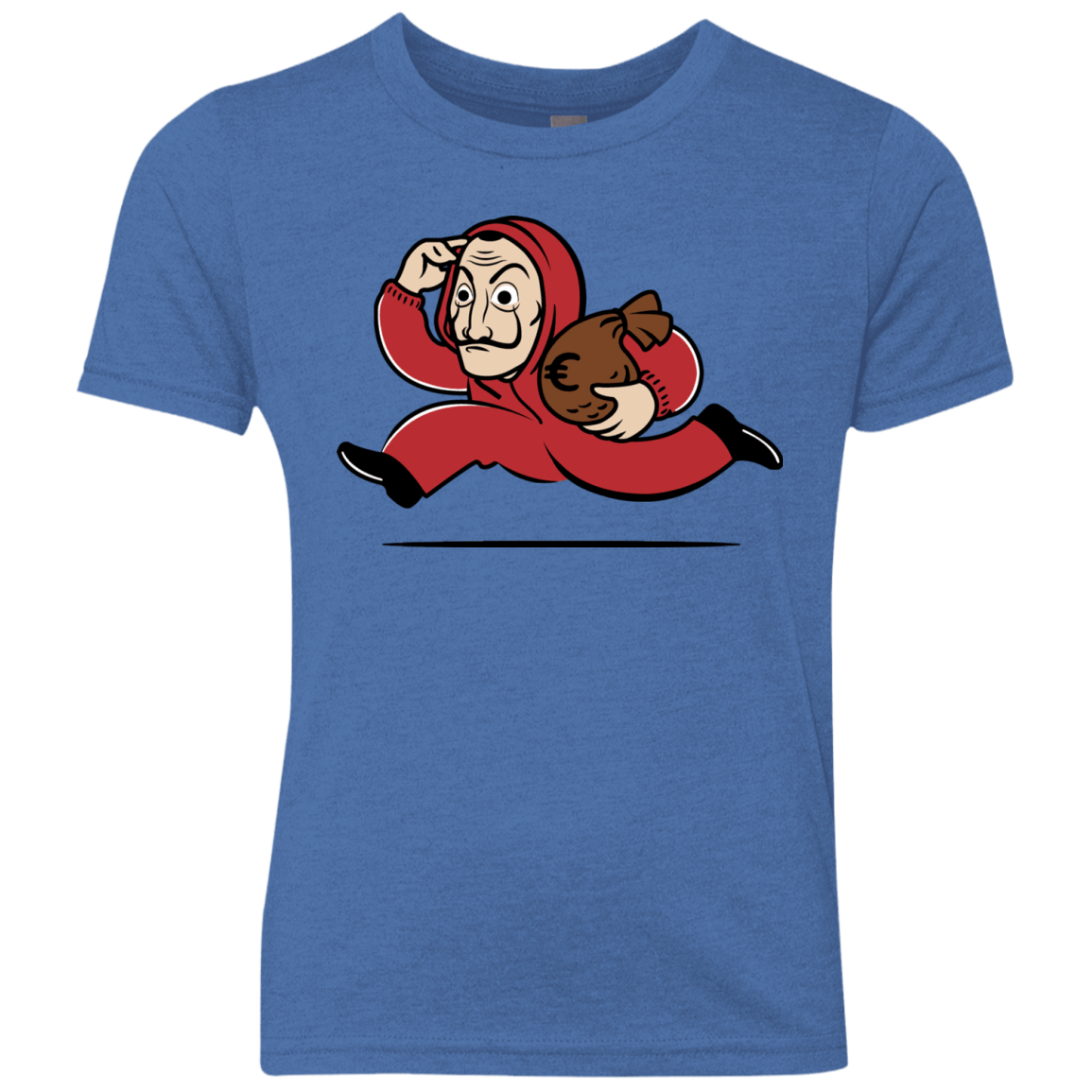 T-Shirts Vintage Royal / YXS Bella Ciao City Youth Triblend T-Shirt