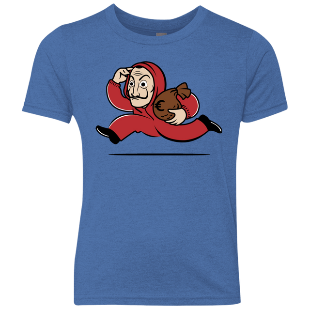 T-Shirts Vintage Royal / YXS Bella Ciao City Youth Triblend T-Shirt