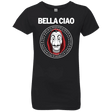 T-Shirts Black / YXS Bella Ciao Girls Premium T-Shirt