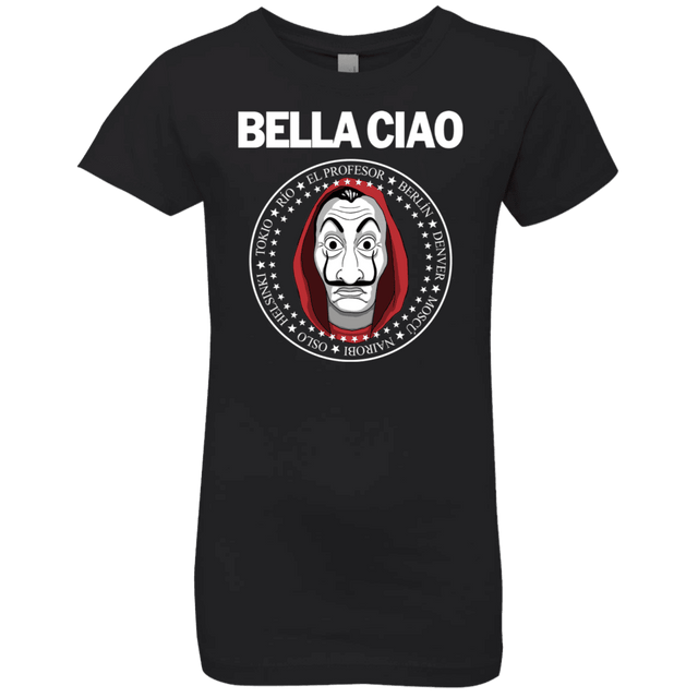 T-Shirts Black / YXS Bella Ciao Girls Premium T-Shirt