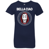 T-Shirts Midnight Navy / YXS Bella Ciao Girls Premium T-Shirt