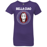 T-Shirts Purple Rush / YXS Bella Ciao Girls Premium T-Shirt