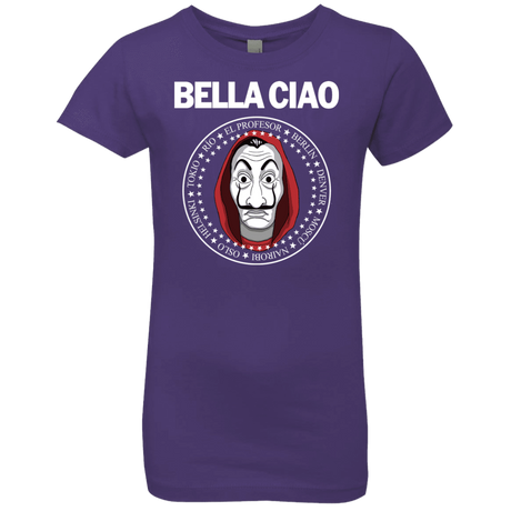 T-Shirts Purple Rush / YXS Bella Ciao Girls Premium T-Shirt