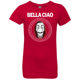 T-Shirts Red / YXS Bella Ciao Girls Premium T-Shirt
