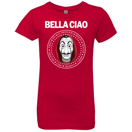 T-Shirts Red / YXS Bella Ciao Girls Premium T-Shirt