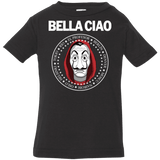 T-Shirts Black / 6 Months Bella Ciao Infant Premium T-Shirt