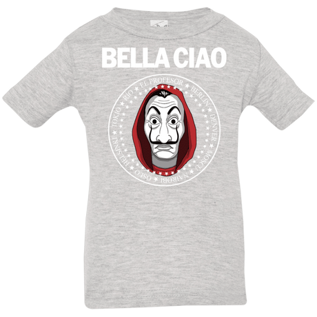 T-Shirts Heather Grey / 6 Months Bella Ciao Infant Premium T-Shirt