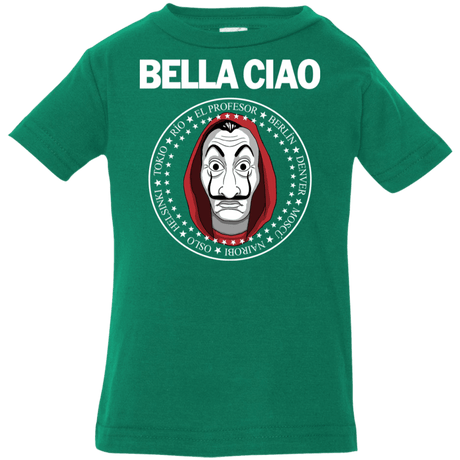 T-Shirts Kelly / 6 Months Bella Ciao Infant Premium T-Shirt