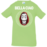 T-Shirts Key Lime / 6 Months Bella Ciao Infant Premium T-Shirt