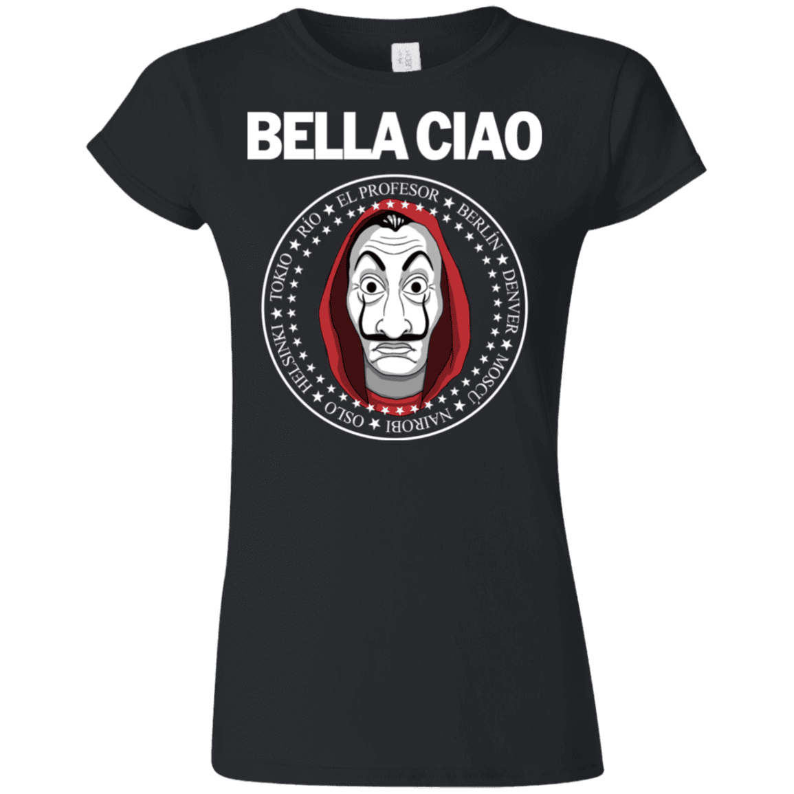 T-Shirts Black / S Bella Ciao Junior Slimmer-Fit T-Shirt