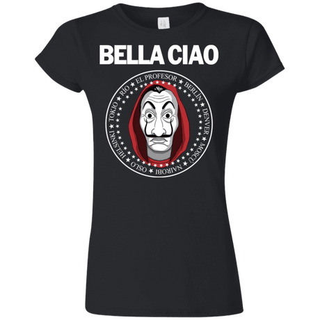 T-Shirts Black / S Bella Ciao Junior Slimmer-Fit T-Shirt
