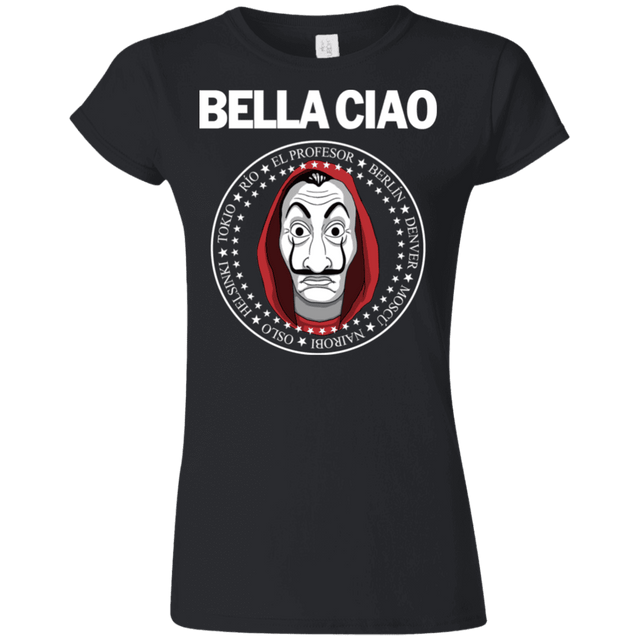 T-Shirts Black / S Bella Ciao Junior Slimmer-Fit T-Shirt