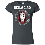 T-Shirts Charcoal / S Bella Ciao Junior Slimmer-Fit T-Shirt