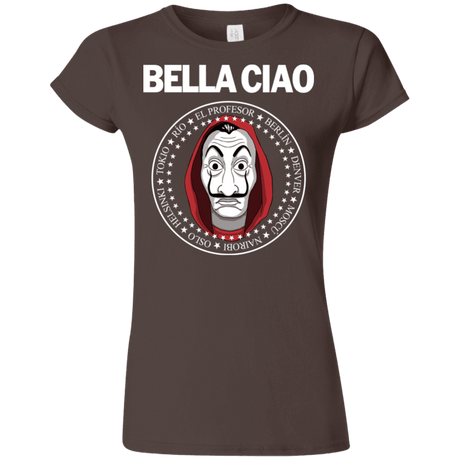 T-Shirts Dark Chocolate / S Bella Ciao Junior Slimmer-Fit T-Shirt