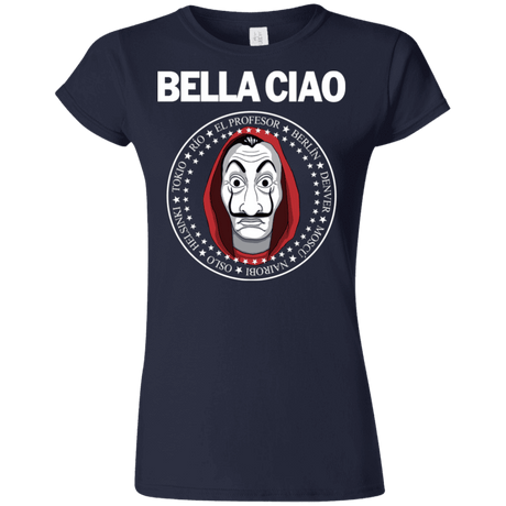 T-Shirts Navy / S Bella Ciao Junior Slimmer-Fit T-Shirt