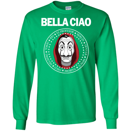 T-Shirts Irish Green / S Bella Ciao Men's Long Sleeve T-Shirt