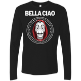 T-Shirts Black / S Bella Ciao Men's Premium Long Sleeve