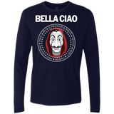 T-Shirts Midnight Navy / S Bella Ciao Men's Premium Long Sleeve
