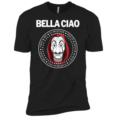 T-Shirts Black / X-Small Bella Ciao Men's Premium T-Shirt