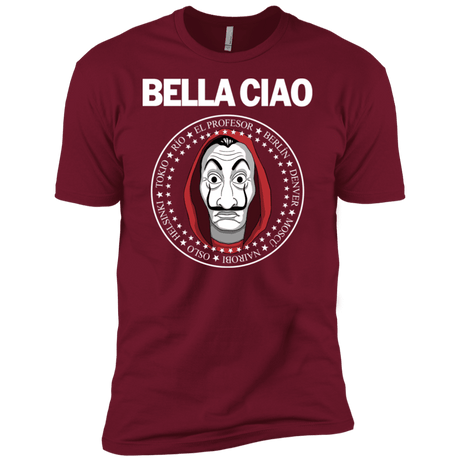 T-Shirts Cardinal / X-Small Bella Ciao Men's Premium T-Shirt
