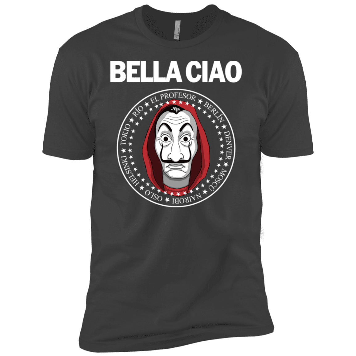 T-Shirts Heavy Metal / X-Small Bella Ciao Men's Premium T-Shirt
