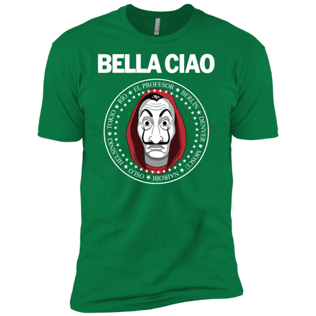 T-Shirts Kelly Green / X-Small Bella Ciao Men's Premium T-Shirt