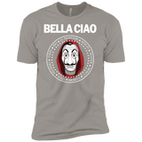 T-Shirts Light Grey / X-Small Bella Ciao Men's Premium T-Shirt
