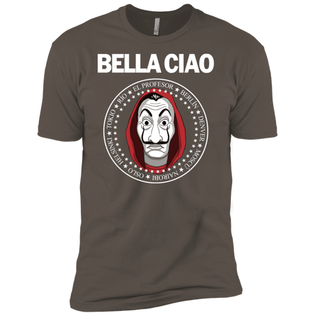 T-Shirts Warm Grey / X-Small Bella Ciao Men's Premium T-Shirt