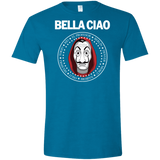 T-Shirts Antique Sapphire / S Bella Ciao Men's Semi-Fitted Softstyle