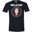T-Shirts Black / X-Small Bella Ciao Men's Semi-Fitted Softstyle