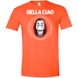 T-Shirts Orange / S Bella Ciao Men's Semi-Fitted Softstyle