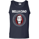T-Shirts Navy / S Bella Ciao Men's Tank Top