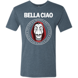T-Shirts Indigo / S Bella Ciao Men's Triblend T-Shirt