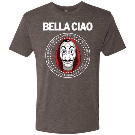 T-Shirts Macchiato / S Bella Ciao Men's Triblend T-Shirt