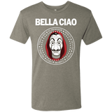T-Shirts Venetian Grey / S Bella Ciao Men's Triblend T-Shirt