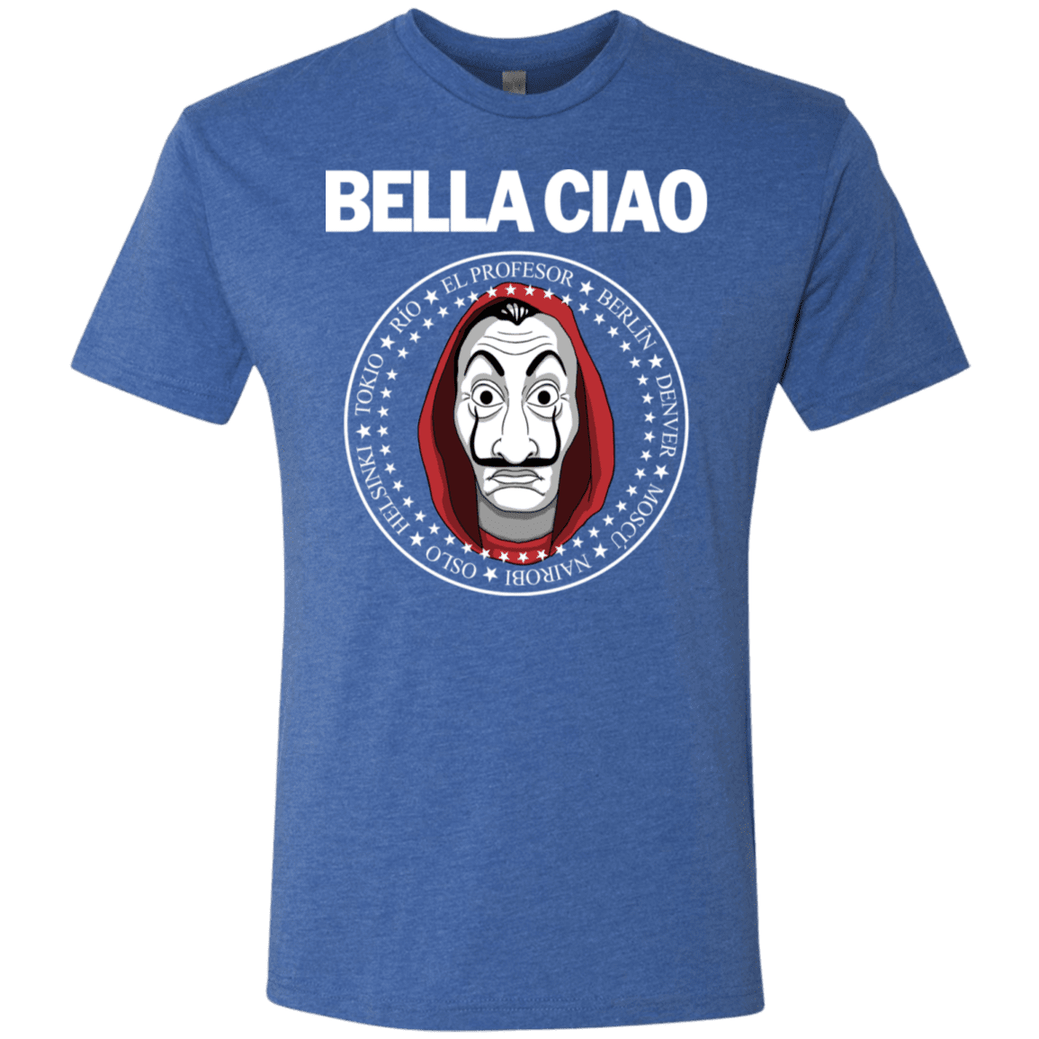 T-Shirts Vintage Royal / S Bella Ciao Men's Triblend T-Shirt