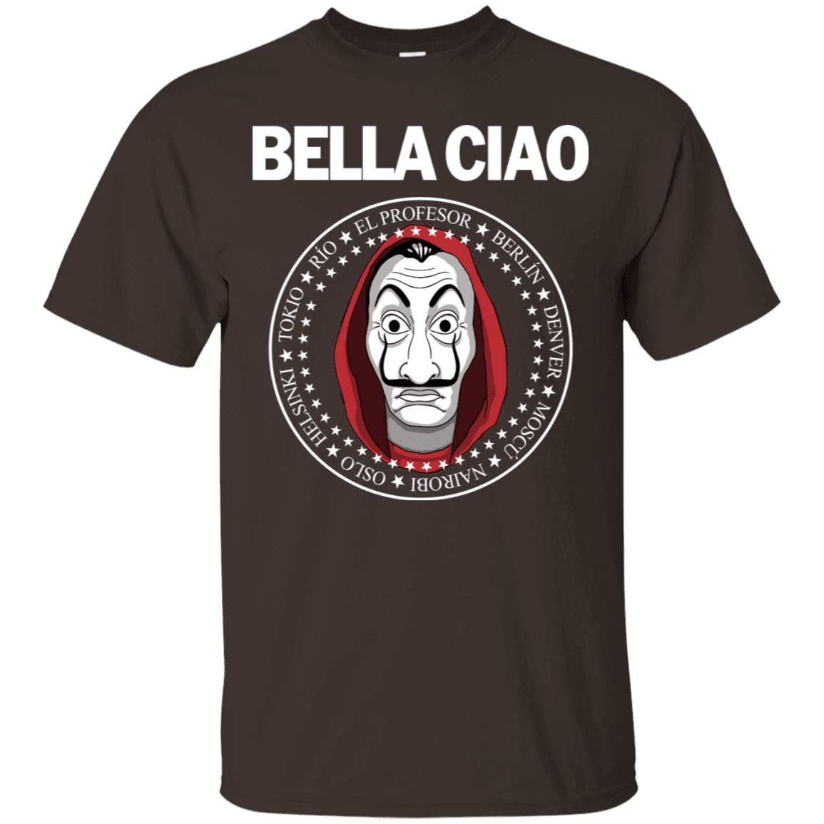 T-Shirts Dark Chocolate / S Bella Ciao T-Shirt