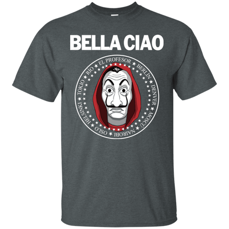 T-Shirts Dark Heather / S Bella Ciao T-Shirt