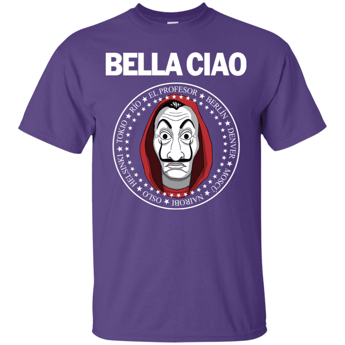 T-Shirts Purple / S Bella Ciao T-Shirt