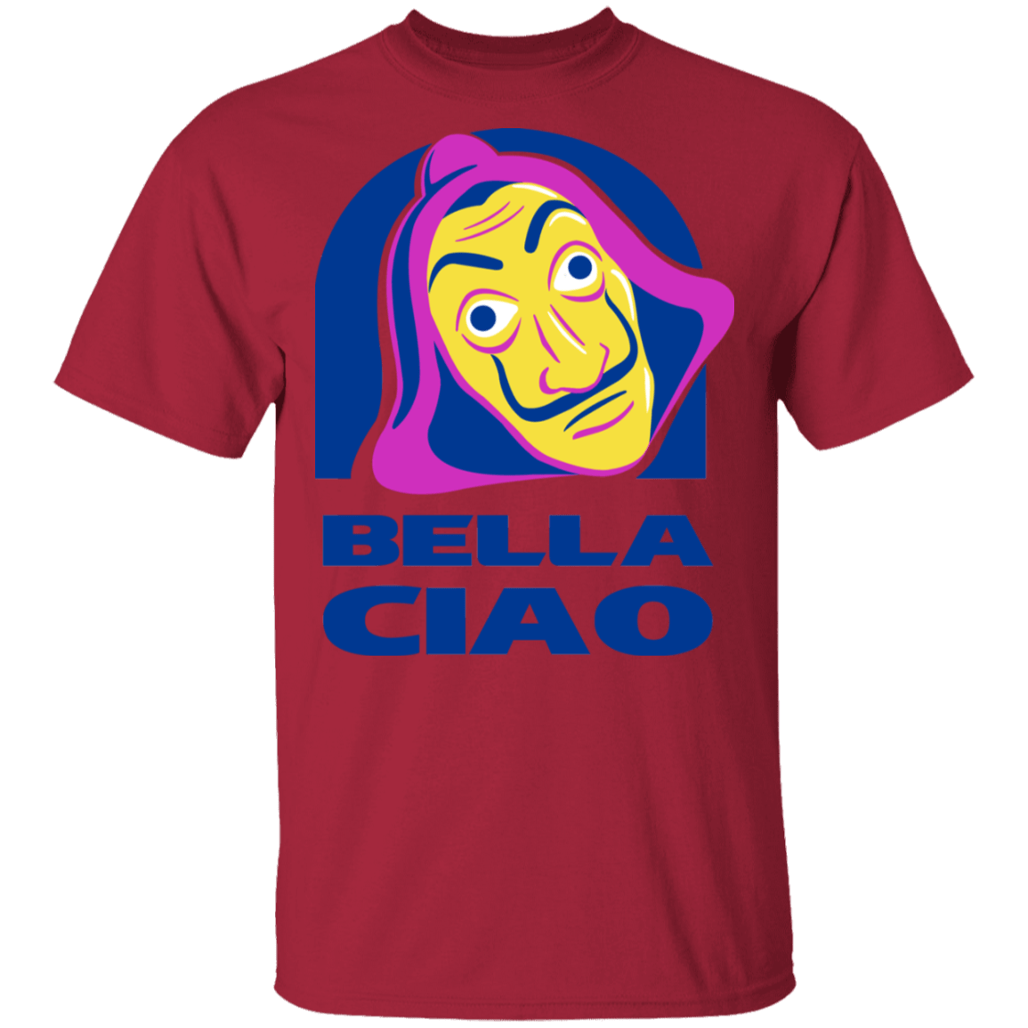 T-Shirts Cardinal / S Bella Ciao Tacos T-Shirt