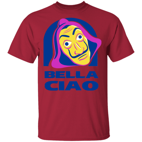 T-Shirts Cardinal / S Bella Ciao Tacos T-Shirt
