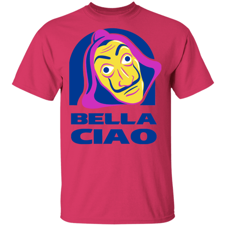 T-Shirts Heliconia / S Bella Ciao Tacos T-Shirt