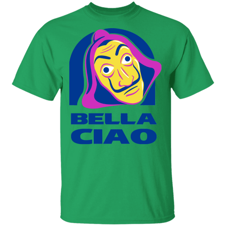 T-Shirts Irish Green / S Bella Ciao Tacos T-Shirt